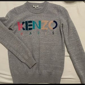 Kenzo Grey knit sweater